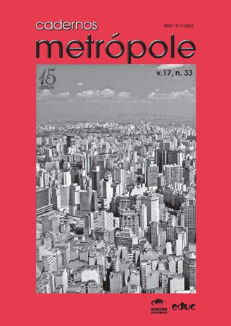 Revista Cadernos Metrópole | Dossiê Águas urbanas