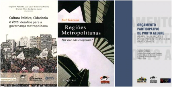 Livros sobre Governança Urbana, Cidadania e Gestão das Metrópoles