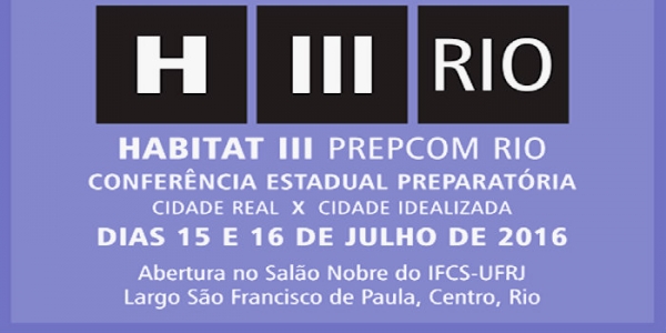 Habitat III Rio — Conferência Estadual Preparatória