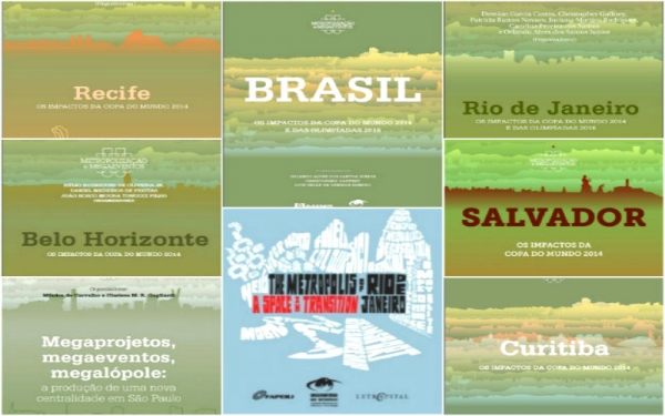 Observatório das Metrópoles disponibiliza livros sobre megaeventos no Brasil