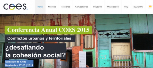 Observatório na Conferencia COES 2015: conflitos urbanos e territoriais