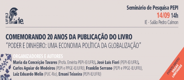 Seminário Poder e dinheiro: uma economia política da globalização