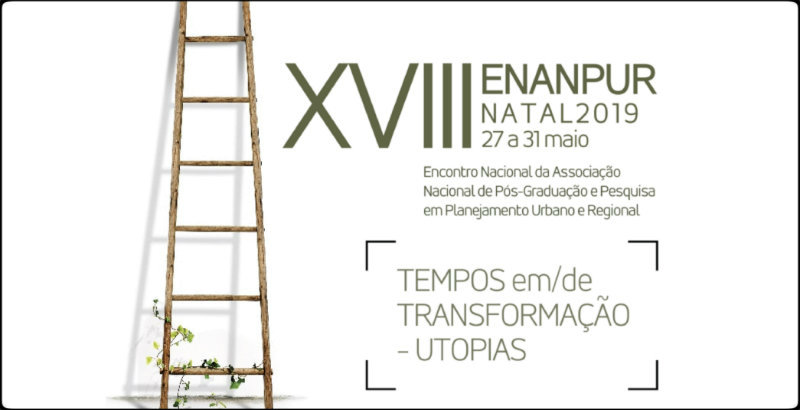 XVIII ENANPUR abre chamadas para sessões temáticas e sessões livres