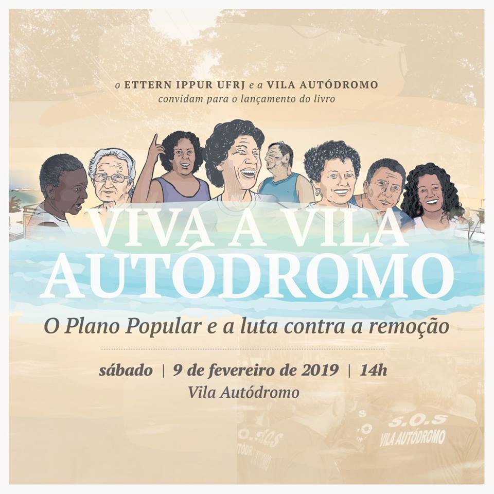 Lançamento do livro “Viva a Vila Autódromo”
