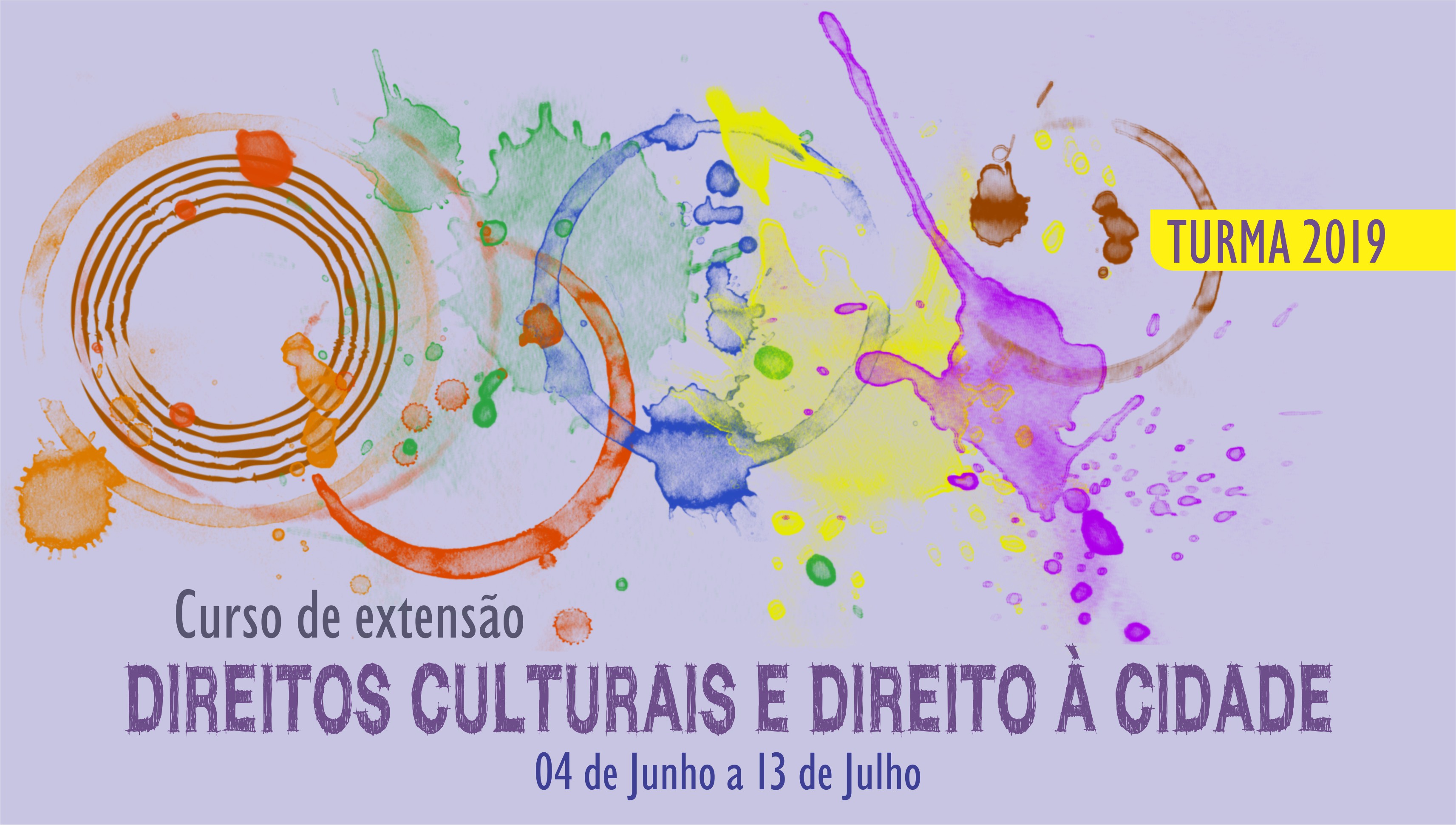 Curso de Extensão “Direitos Culturais e Direito à Cidade”