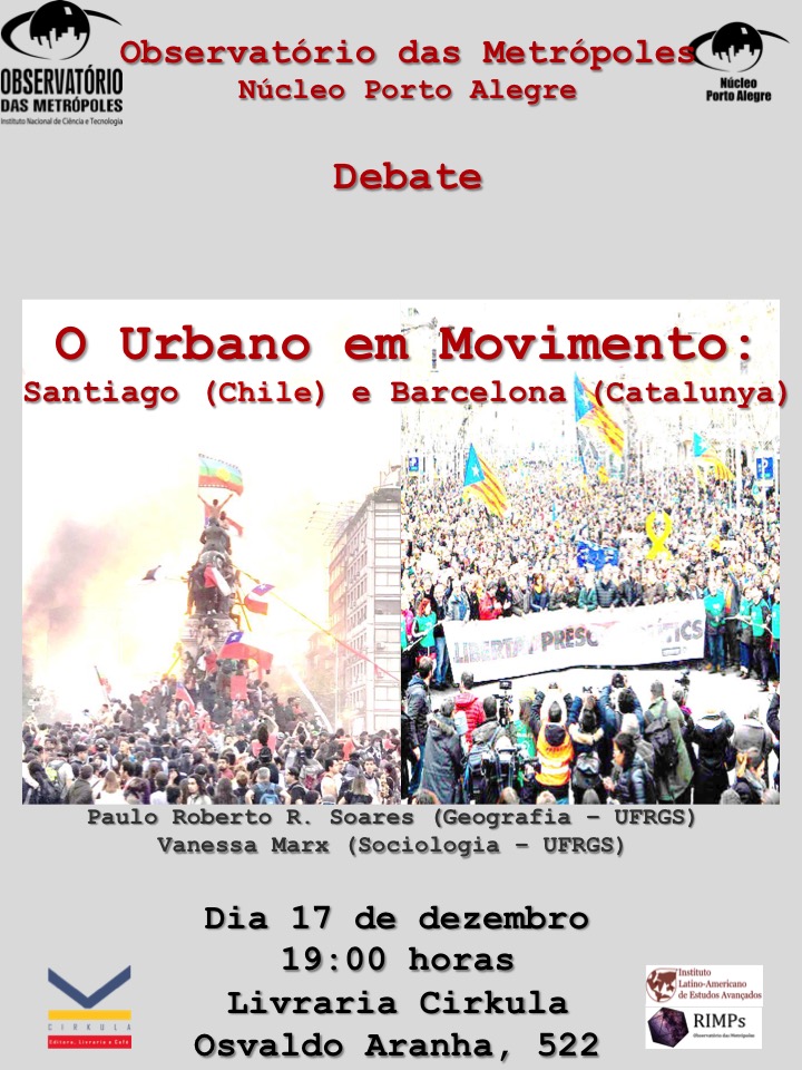 O Urbano em Movimento: Santiago (Chile) e Barcelona (Catalunha)