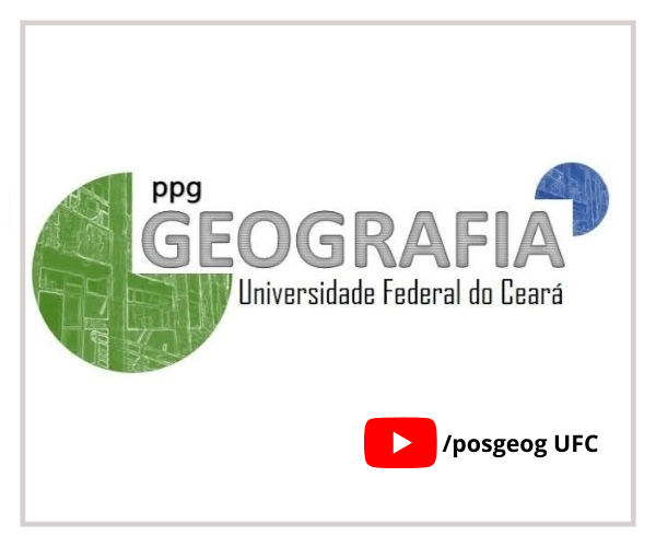 Calendário de lives do Programa de Pós-Graduação em Geografia da Universidade Federal do Ceará (UFC)