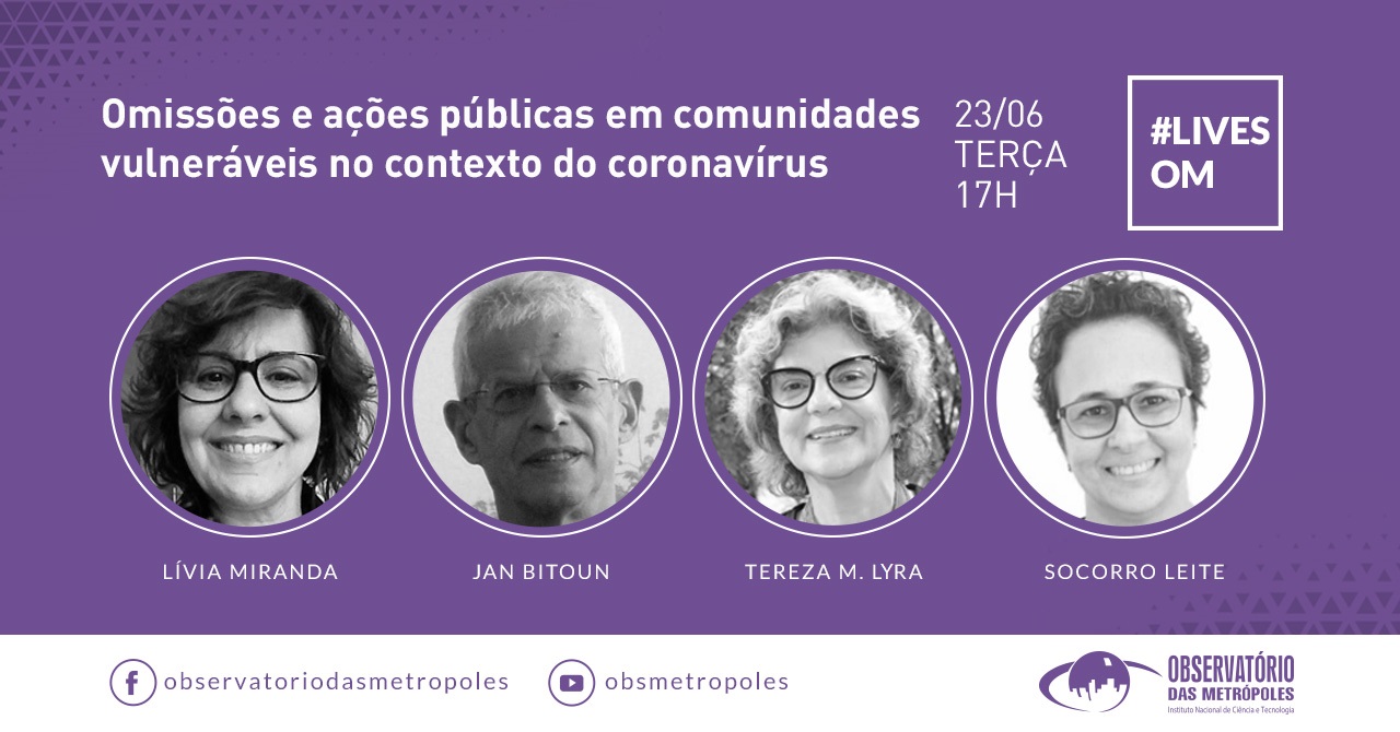 #LivesOM | Confira as próximas transmissões em nosso canal no Youtube