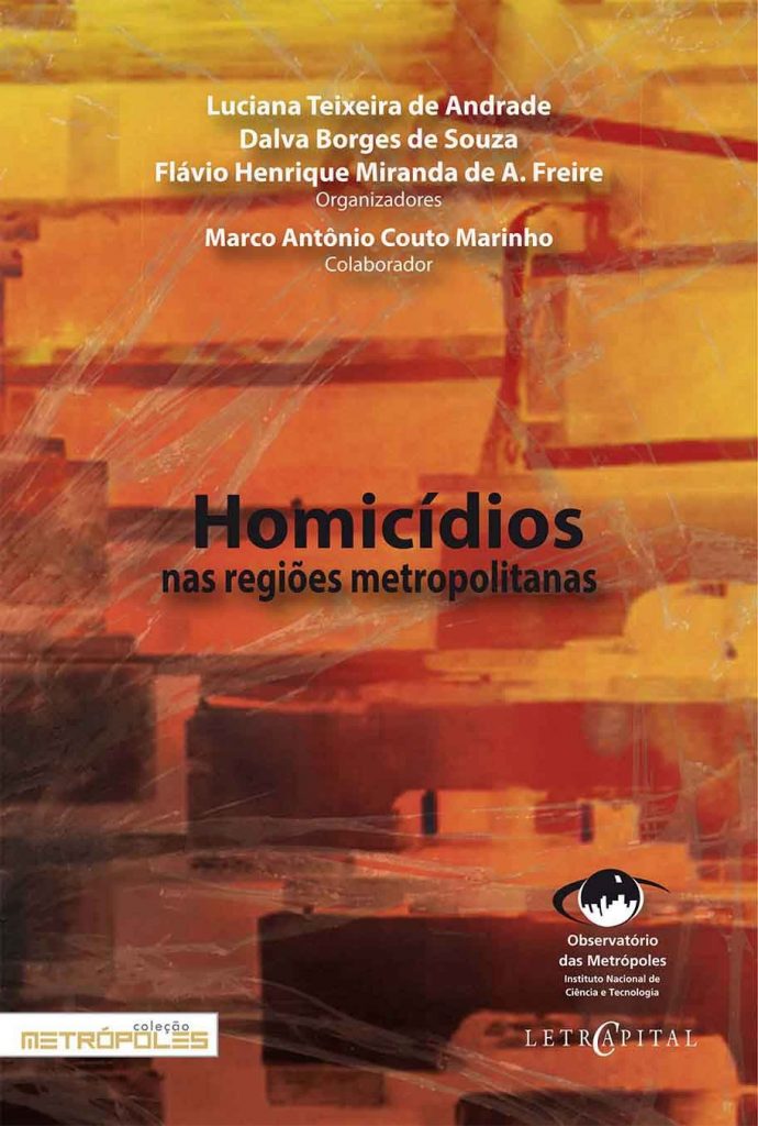 Livro Homicídios nas Regiões Metropolitanas