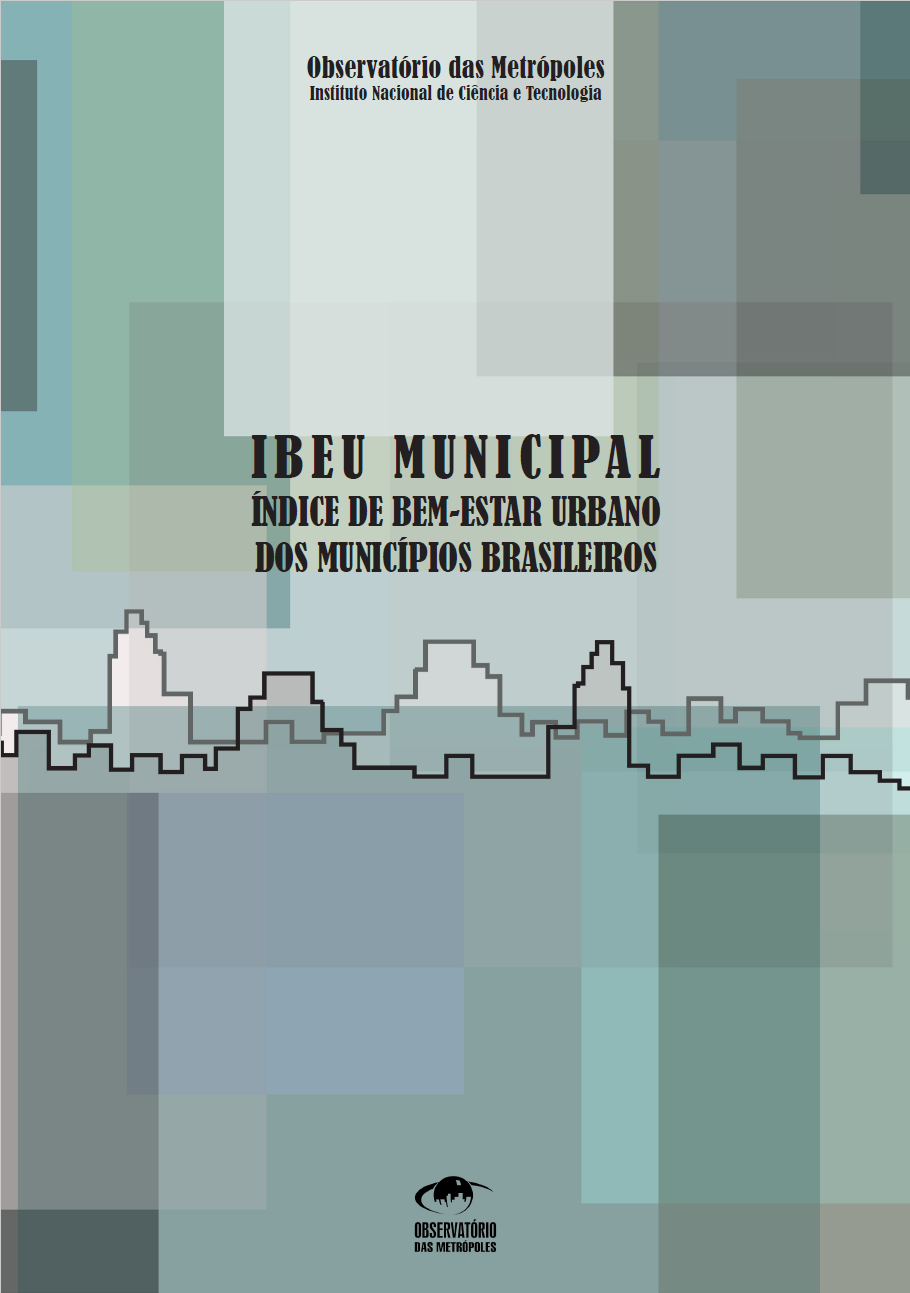 Índice de Bem-Estar Urbano dos Municípios Brasileiros (IBEU Municipal)