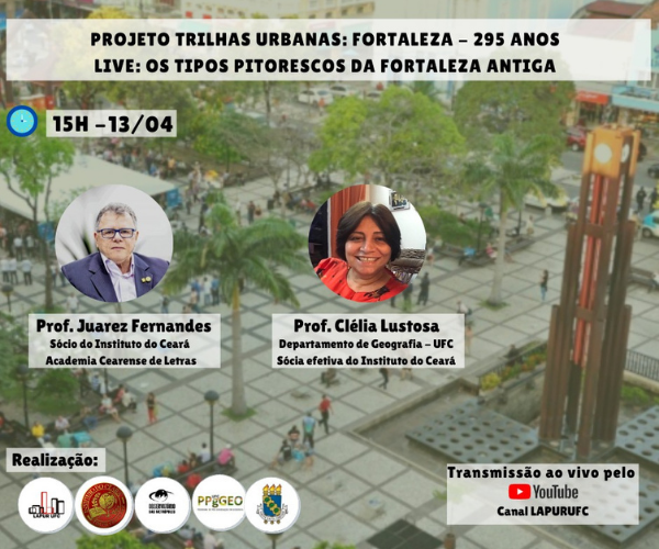 Projeto Trilhas Urbanas: Fortaleza 295 anos
