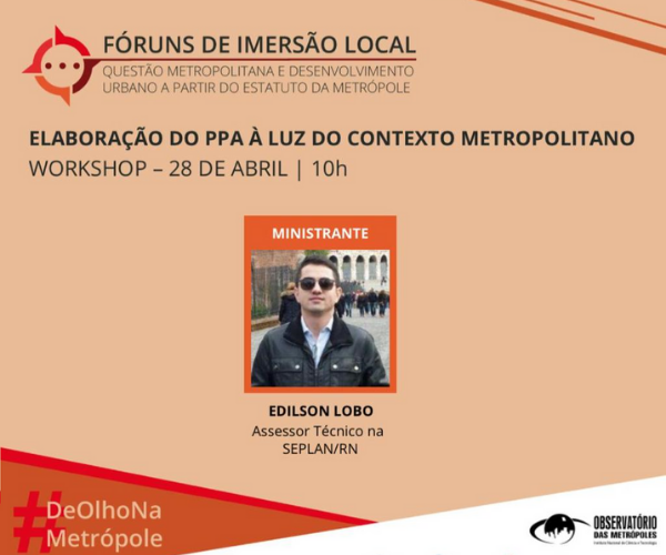 Plano Plurianual (PPA) é tema de workshop organizado pelo Núcleo Natal