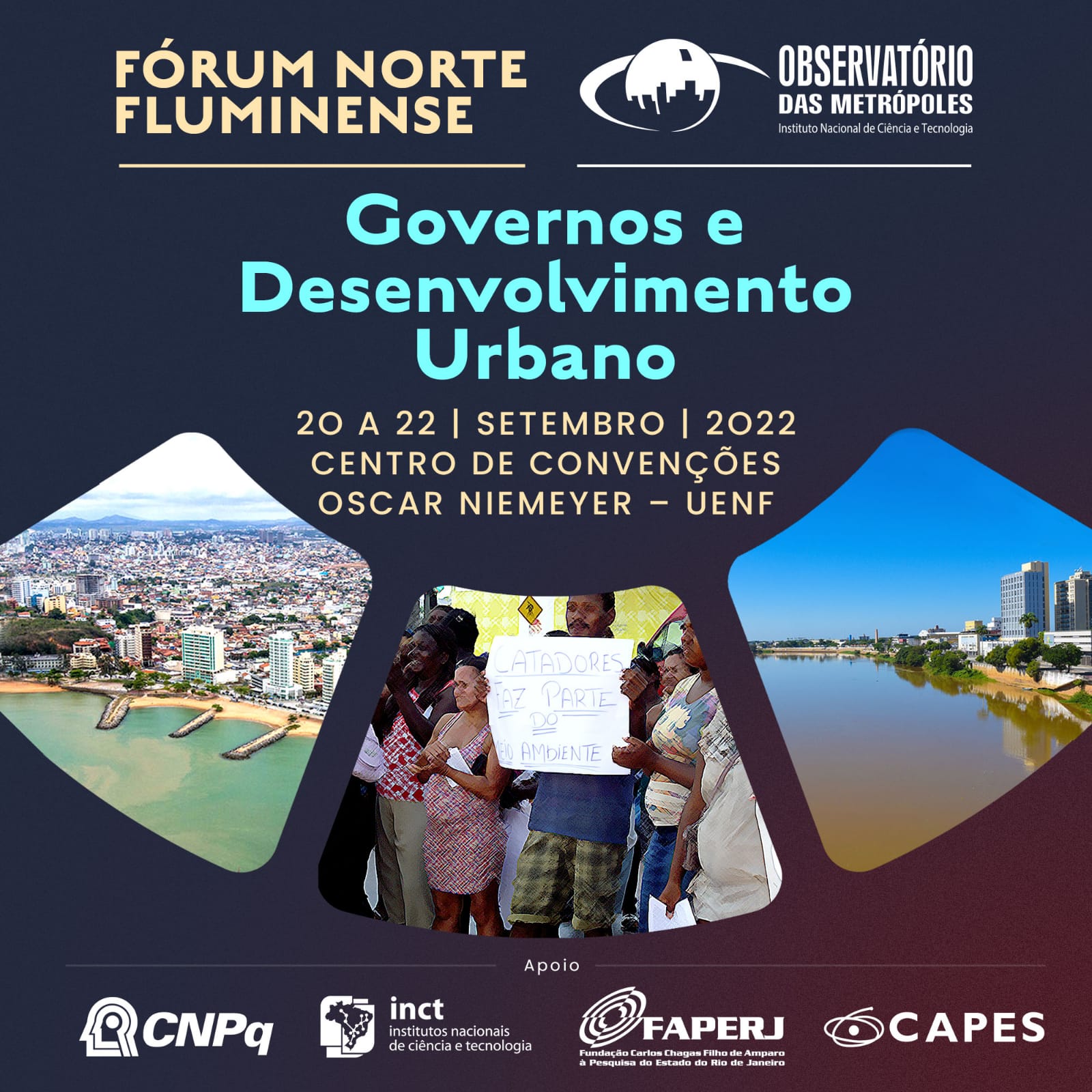 Fórum Norte Fluminense: governos e desenvolvimento urbano
