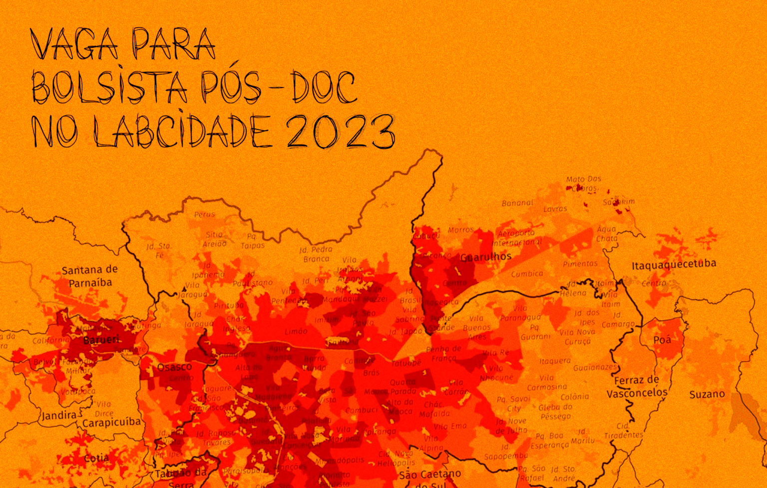 Vaga para bolsista de pós-doutorado no Laboratório Espaço Público e Direito à Cidade (LabCidade/FAUUSP)