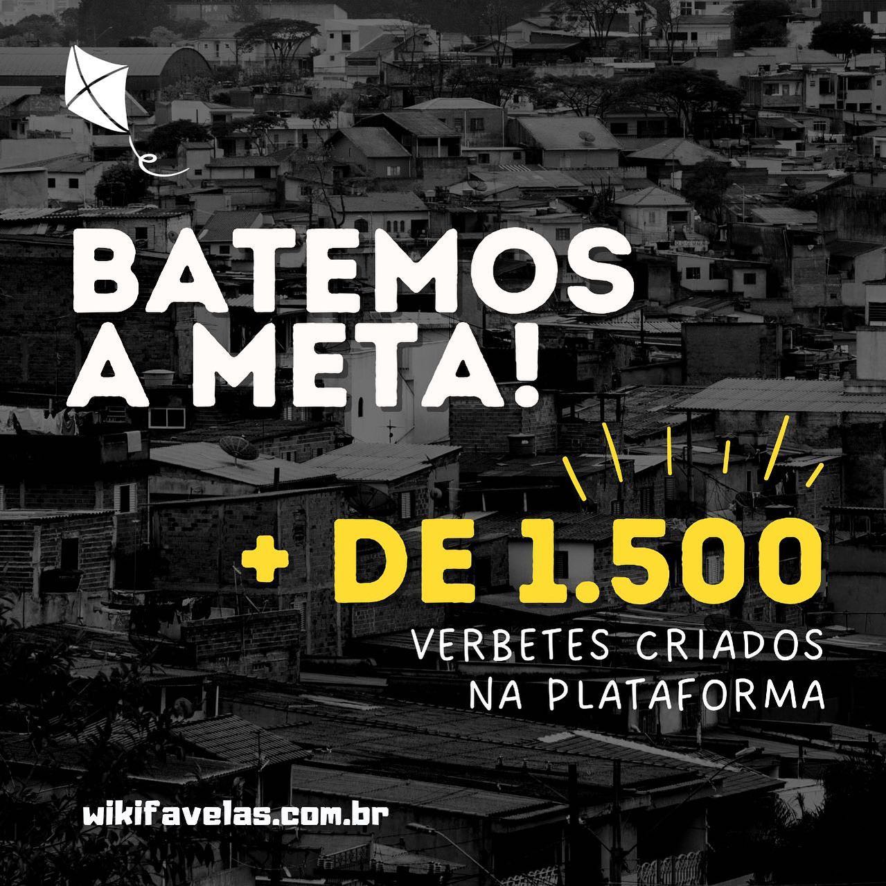 Dicionário de Favelas Marielle Franco alcançou mais de 1.500 verbetes na plataforma sobre favelas e periferias