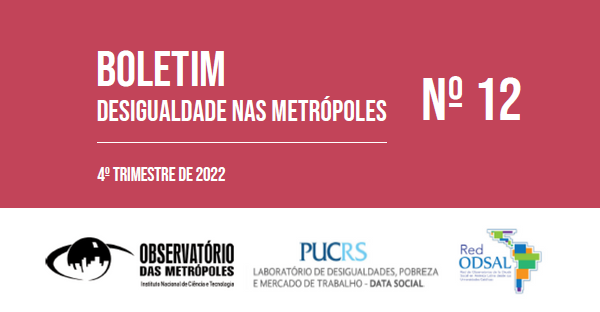 Desigualdade nas metrópoles: aumento das desigualdades marcou o ano de 2022, apesar de recuperação da renda