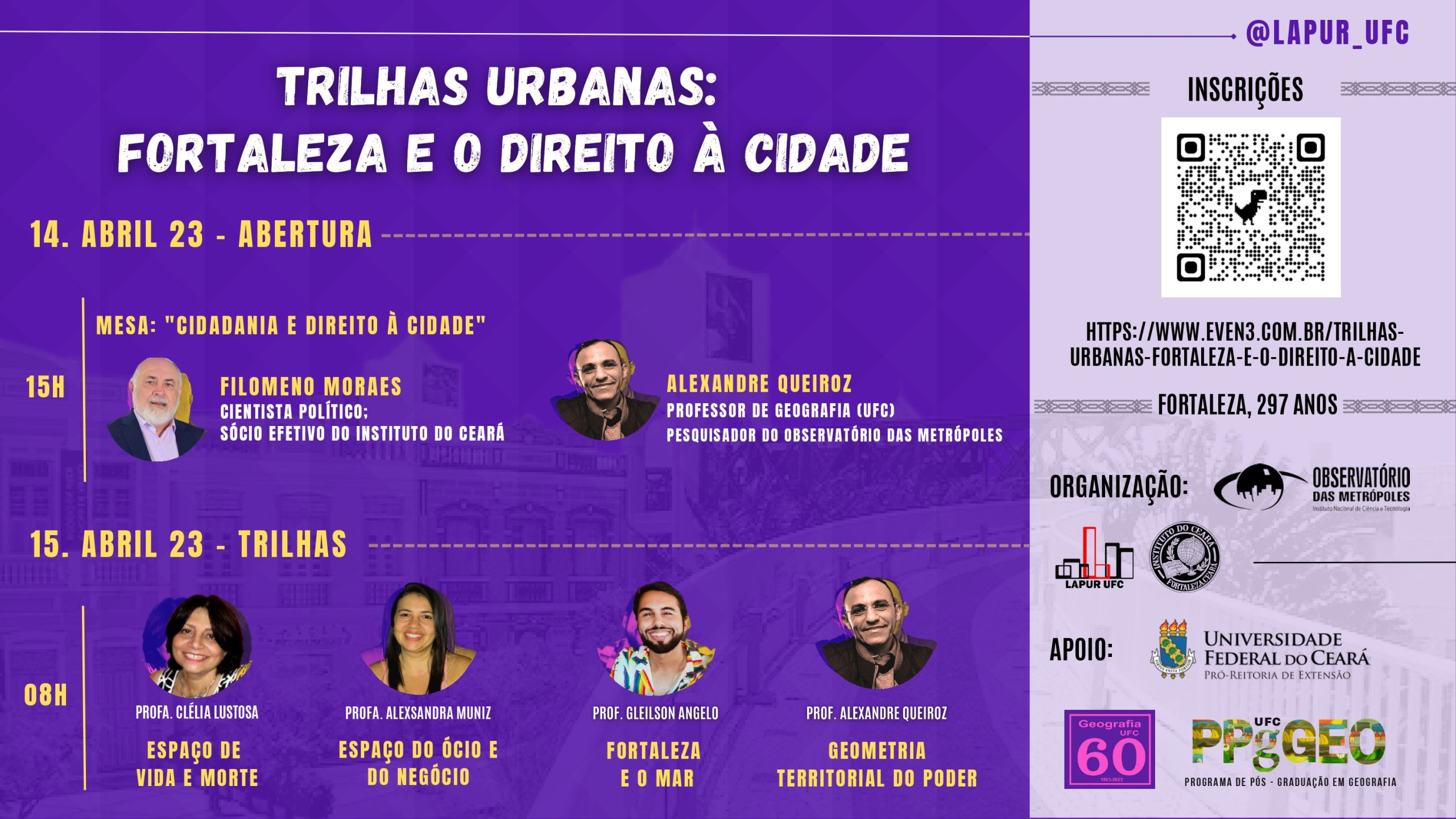 Trilhas Urbanas 2023: Fortaleza e o Direito à Cidade