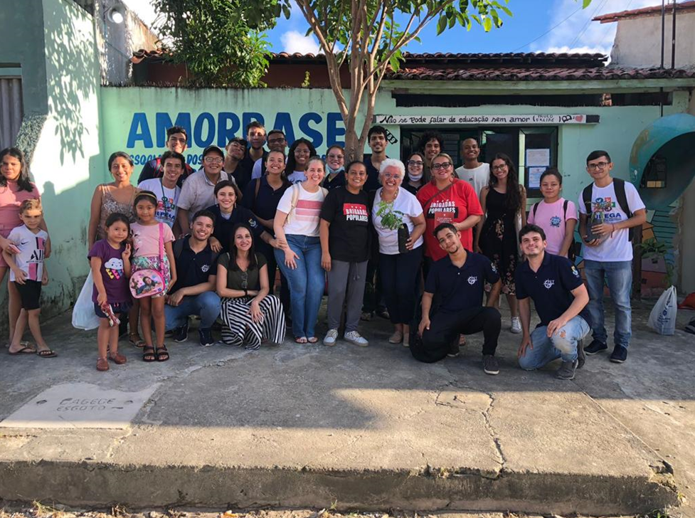 Núcleo Fortaleza apoia atividades de agricultura urbana no bairro Serrinha