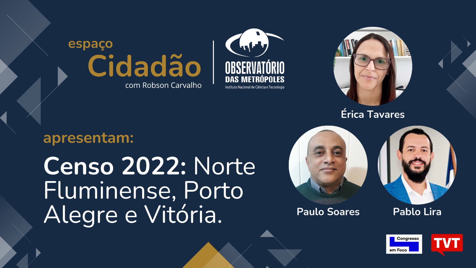 Censo 2022: Norte Fluminense, Porto Alegre e Vitória