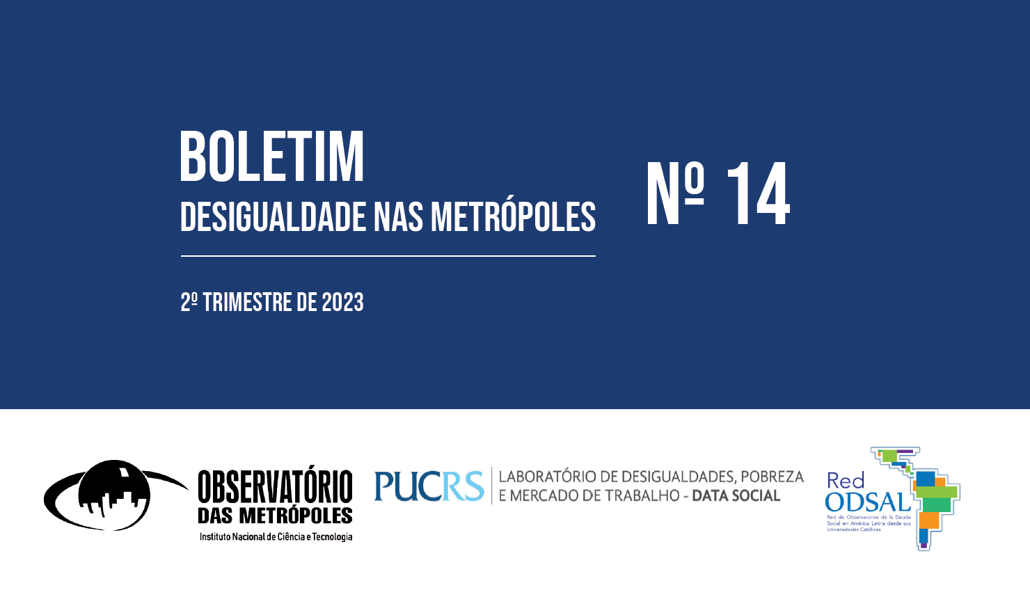 Desigualdade nas metrópoles: cresce a disparidade na renda do trabalho no Brasil