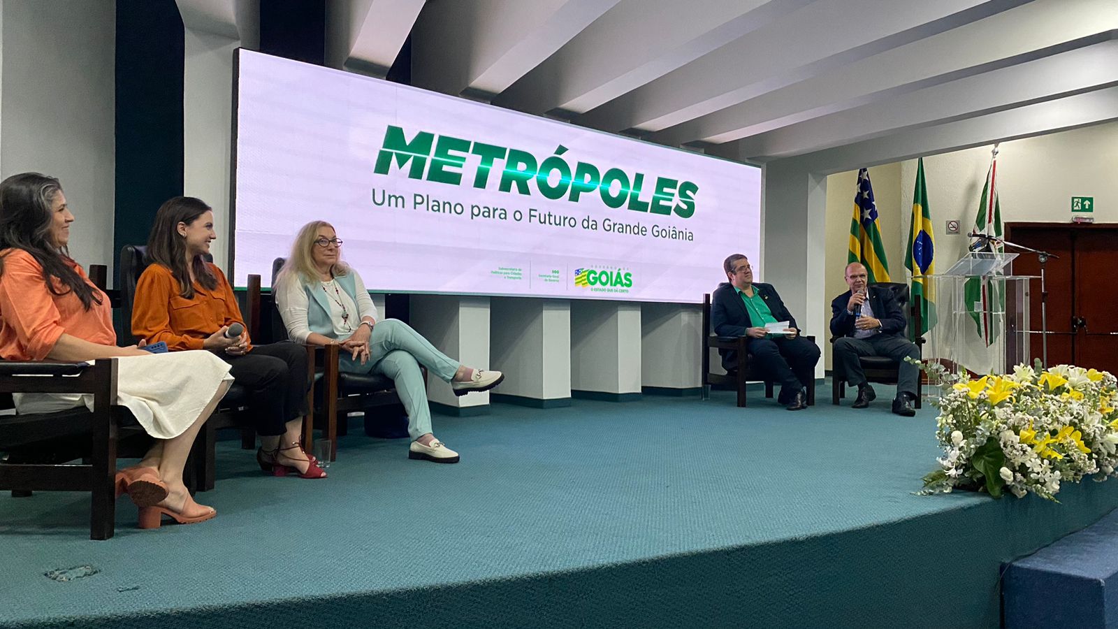 Núcleo Goiânia participa de seminário sobre plano para a Região Metropolitana de Goiânia (RMG)