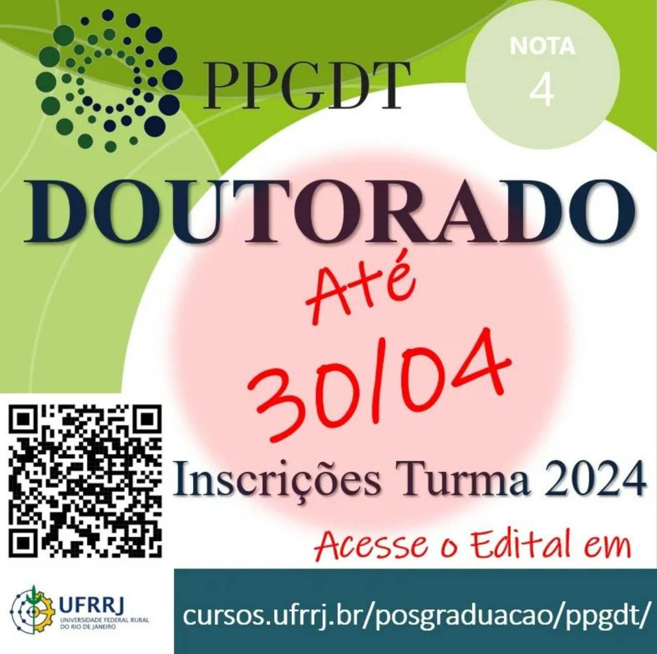 Doutorado em Desenvolvimento Territorial e Políticas Públicas (PPDGT) da Universidade Federal Rural do Rio de Janeiro (UFRRJ)