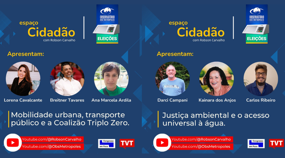 Pesquisadores da rede falam sobre mobilidade urbana e justiça ambiental em entrevistas