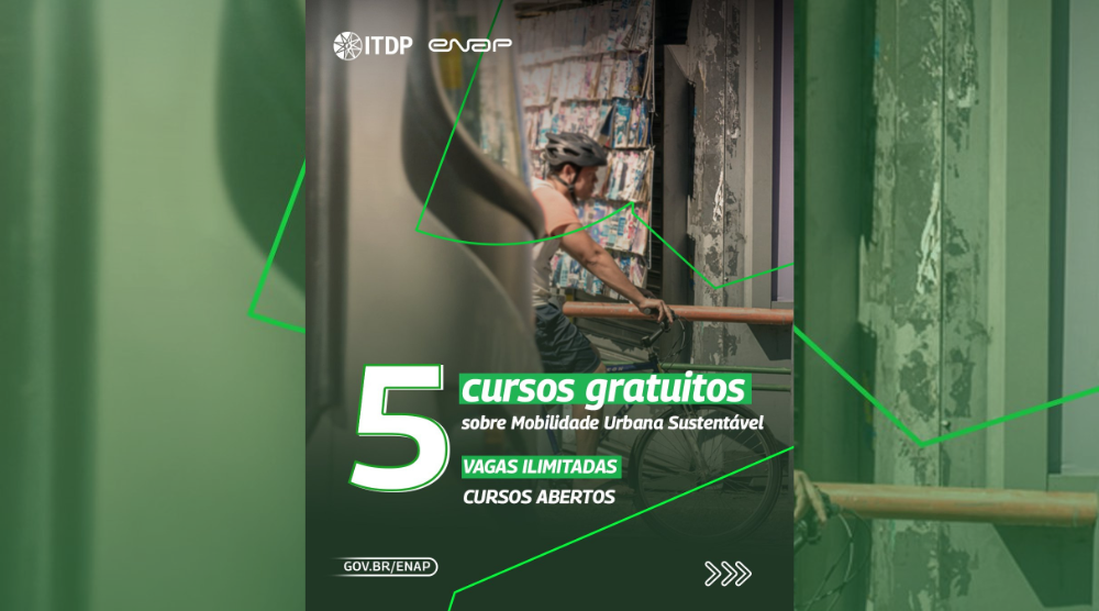 Acesso livre aos cursos sobre mobilidade urbana sustentável da MobiliCAMPUS (ITDP Brasil)
