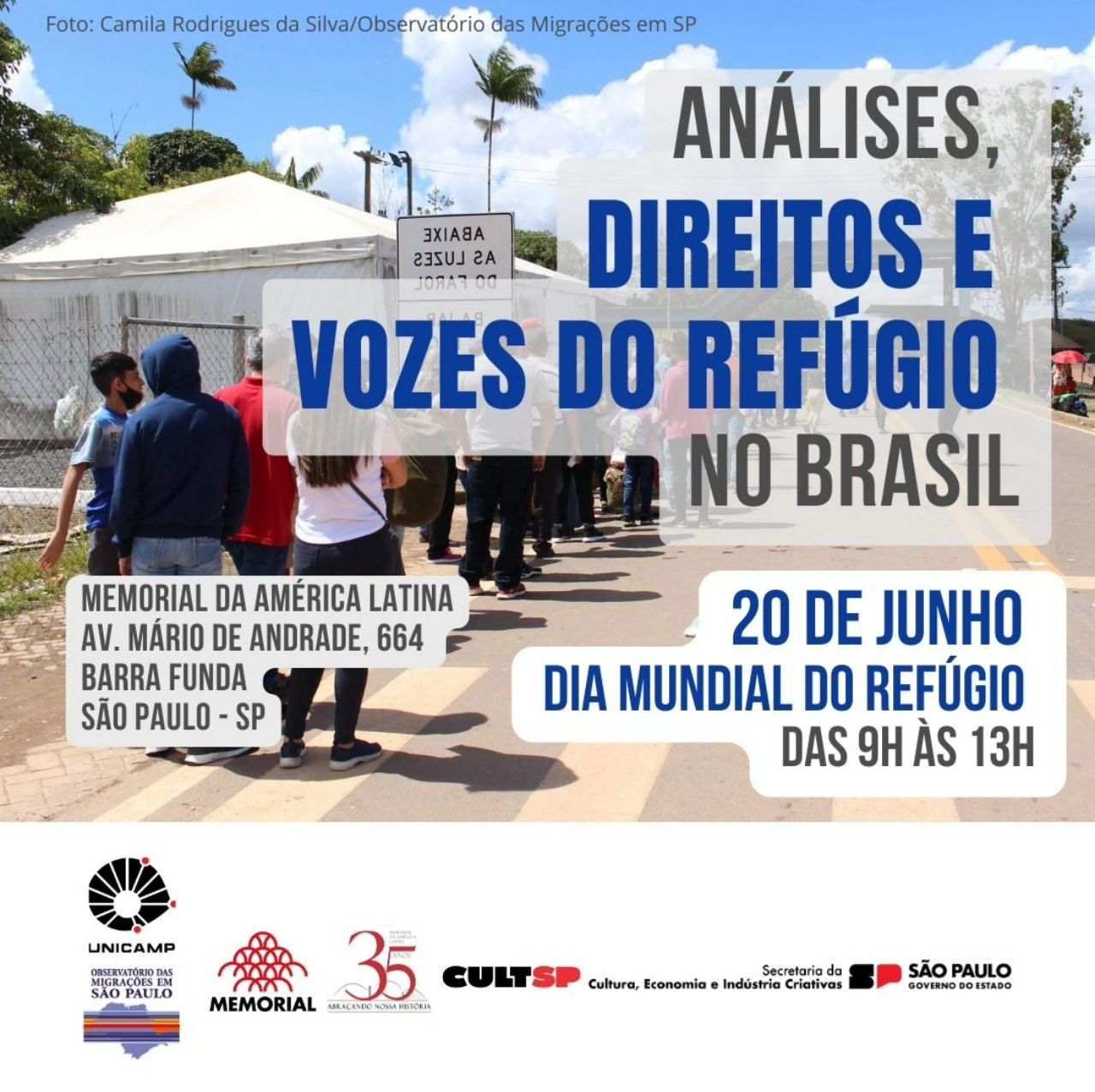 Núcleo São Paulo participa do evento “Análises, Direitos e Vozes do Refúgio no Brasil”