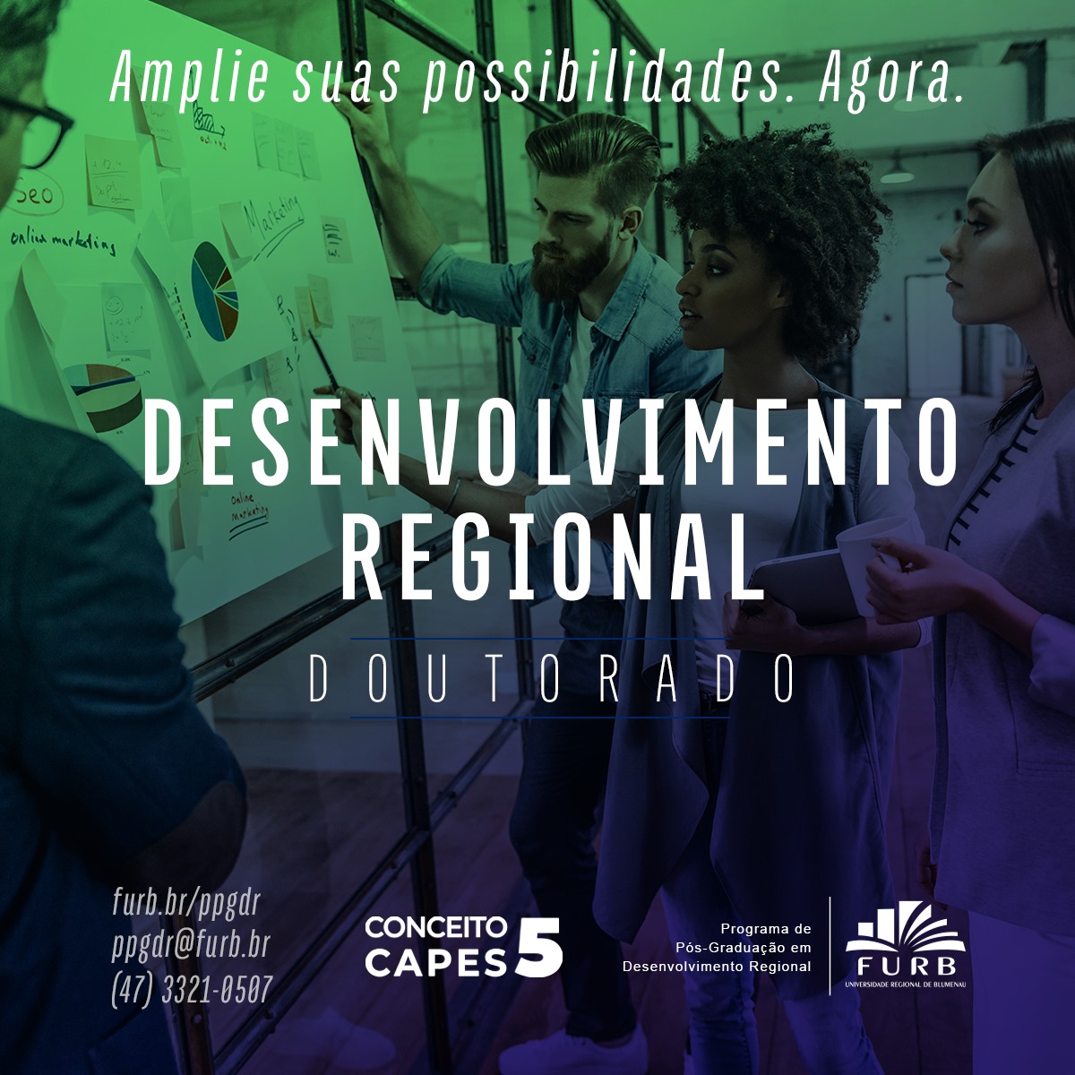 Doutorado em Desenvolvimento Regional da FURB (Turma 2025)
