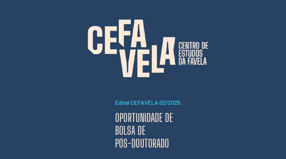 CEFAVELA abre edital para bolsa de pós-doutorado